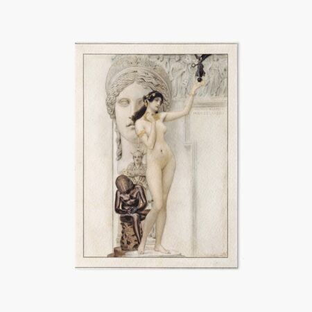Item preview, Klimt's "Allegory of Sculpture" designed and sold by laurens-doodles.