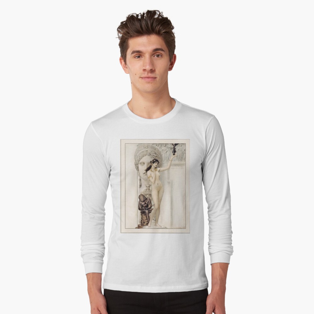 Aperçu de l'œuvre T-shirt manches longues créée et vendue par laurens-doodles.