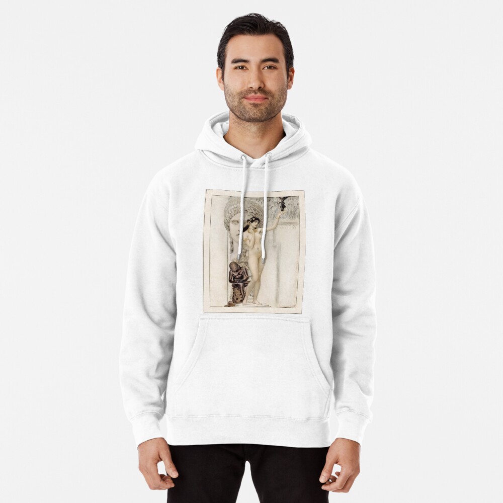 Aperçu de l'œuvre Sweat à capuche épais créée et vendue par laurens-doodles.