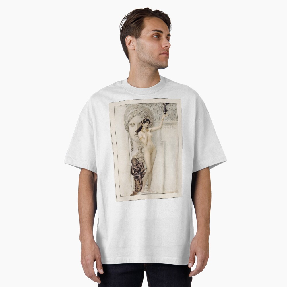 Aperçu de l'œuvre T-shirt oversize créée et vendue par laurens-doodles.