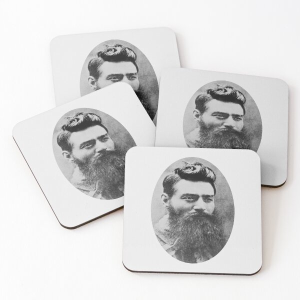 Item preview, Ned Kelly Mugshot - 1880 designed and sold by warishellstore.