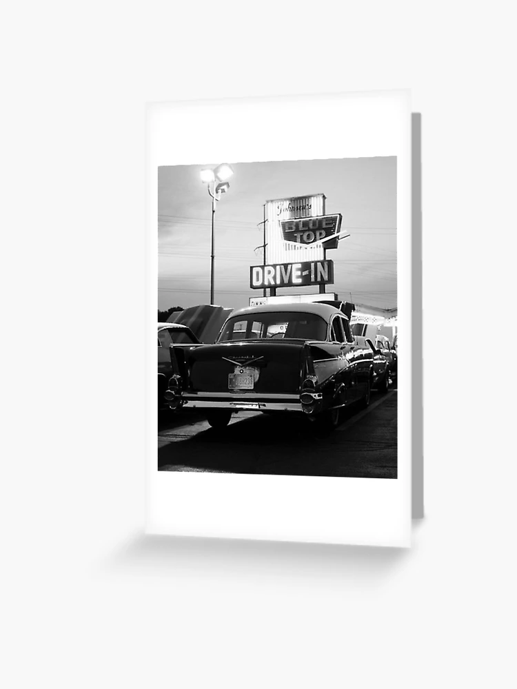 Classic Car Poster - Auto in bianco e nero 