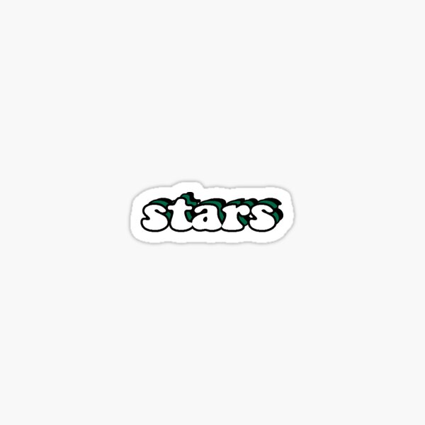 Item preview, Dallas Stars Groovy Sticker designed and sold by mkbourque.
