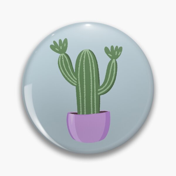 Item preview, Cute Lavender Potted Cactus! designed and sold by Suh44.