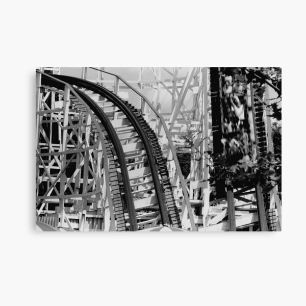 Kennywood--The Thunderbolt Canvas Print
