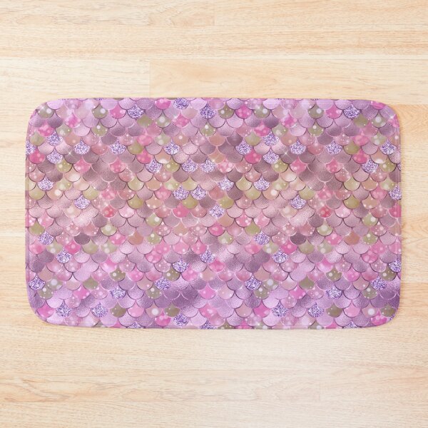 Item preview, Mermaid Bokeh Nice Pink And Purple Pattern Water Elf Nymph Skin Texture designed and sold by UniQueensShop.