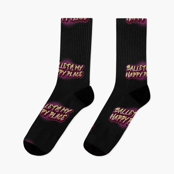 Item preview, BALLET IS MY HAPPY PLACE Burgundy  designed and sold by myboydoesballet.