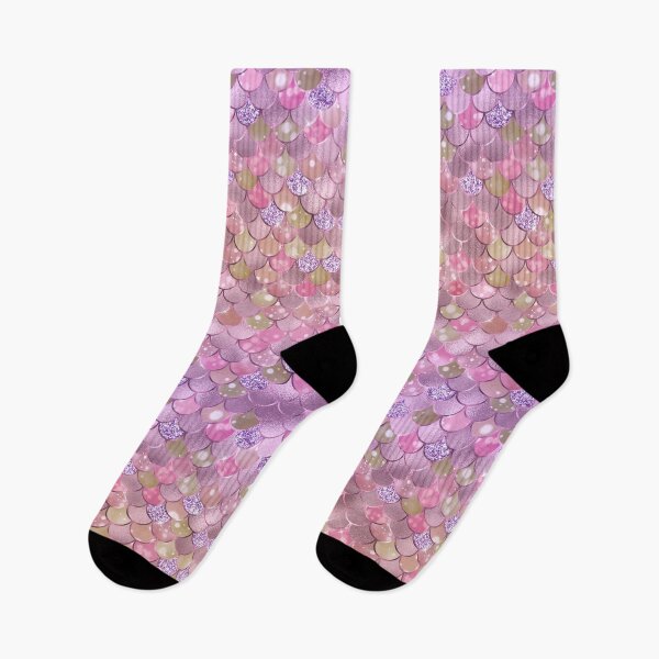 Item preview, Mermaid Bokeh Nice Pink And Purple Pattern Water Elf Nymph Skin Texture designed and sold by UniQueensShop.