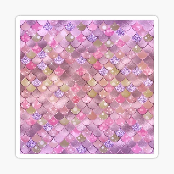 Item preview, Mermaid Bokeh Nice Pink And Purple Pattern Water Elf Nymph Skin Texture designed and sold by UniQueensShop.