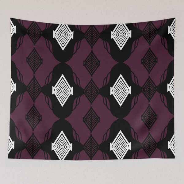 Item preview, Lala Diamond Doodle Chianti designed and sold by LalaDoodleBug.