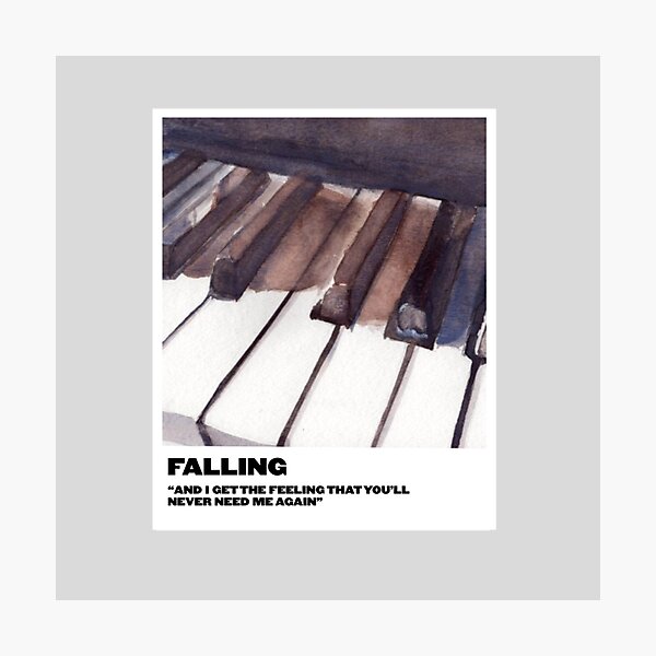 falling polaroid Photographic Print