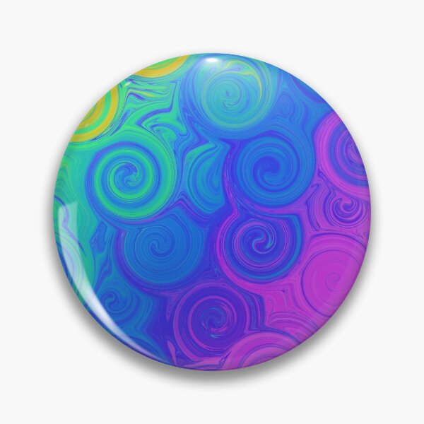 Item preview, Rainbow Swirls designed and sold by Louisa Dent.