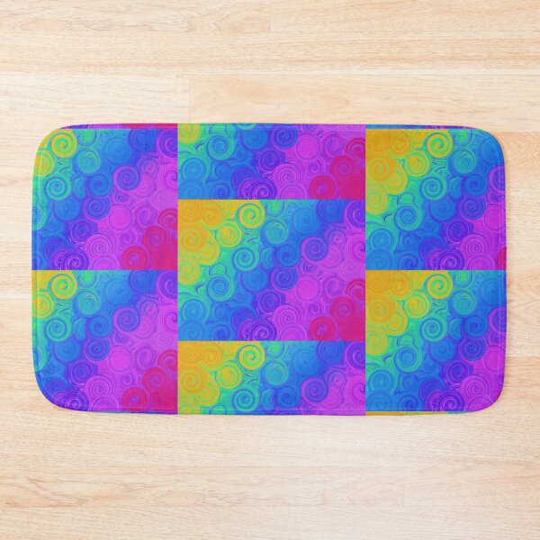 Item preview, Rainbow Swirls designed and sold by Louisa Dent.