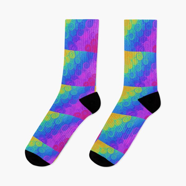 Item preview, Rainbow Swirls designed and sold by Louisa Dent.