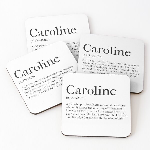Item preview, Caroline Definition designed and sold by tastifydesigns.