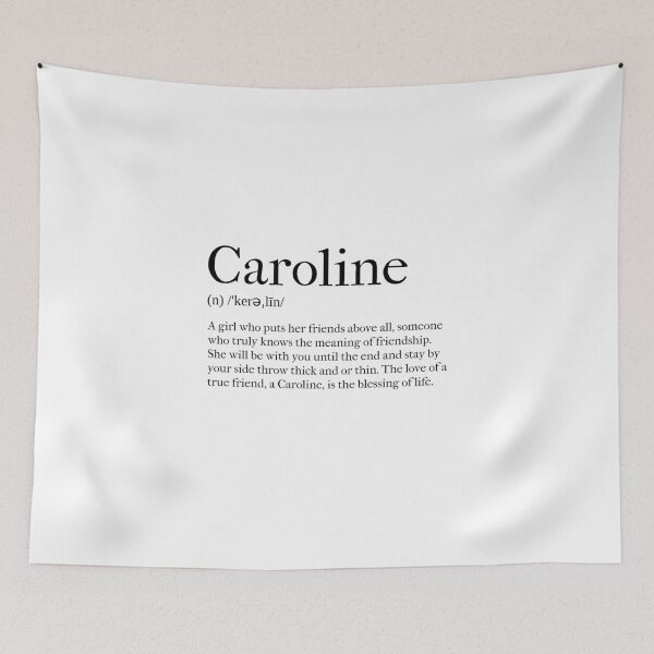 Item preview, Caroline Definition designed and sold by tastifydesigns.