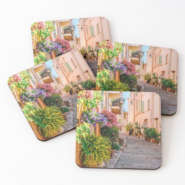 Item preview, Charming Cannes City Streets, Urban Street Architecture, French Riviera, City Street Cannes France designed and sold by radub85.