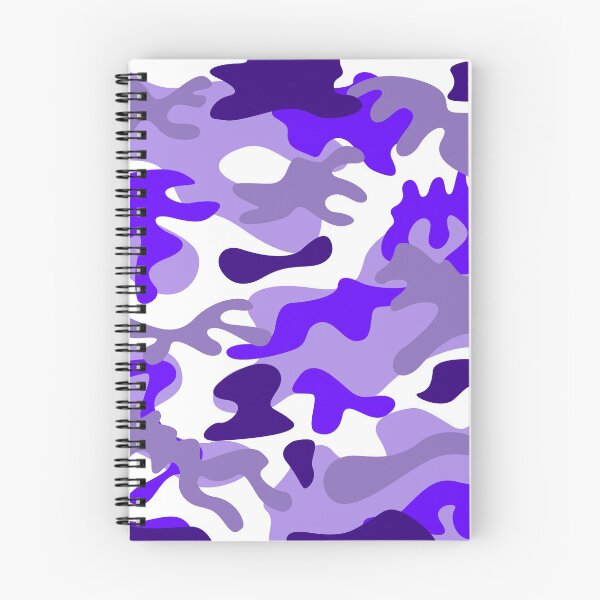 Aperçu de l'œuvre Camouflage splash violet créée et vendue par Randoprint.
