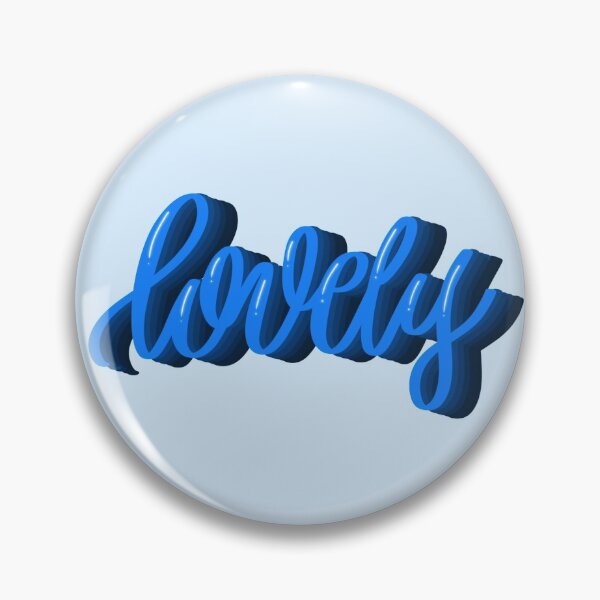 Item preview, "Lovely" Artwork designed and sold by calligraphallee.