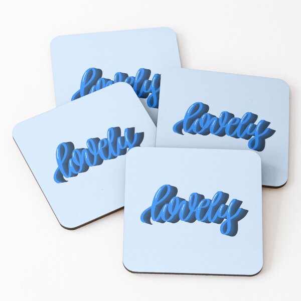 Item preview, "Lovely" Artwork designed and sold by calligraphallee.