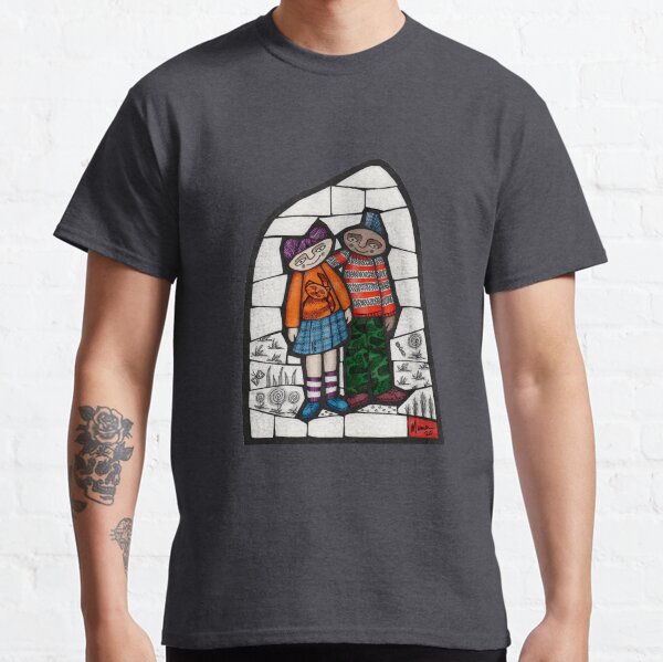 Punks in the Wild colour mosaic illustration Classic T-Shirt
