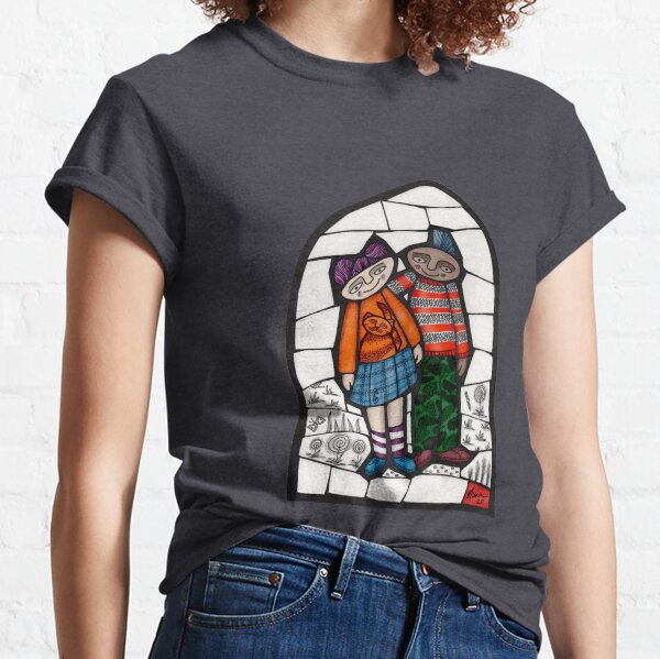 Punks in the Wild colour mosaic illustration Classic T-Shirt