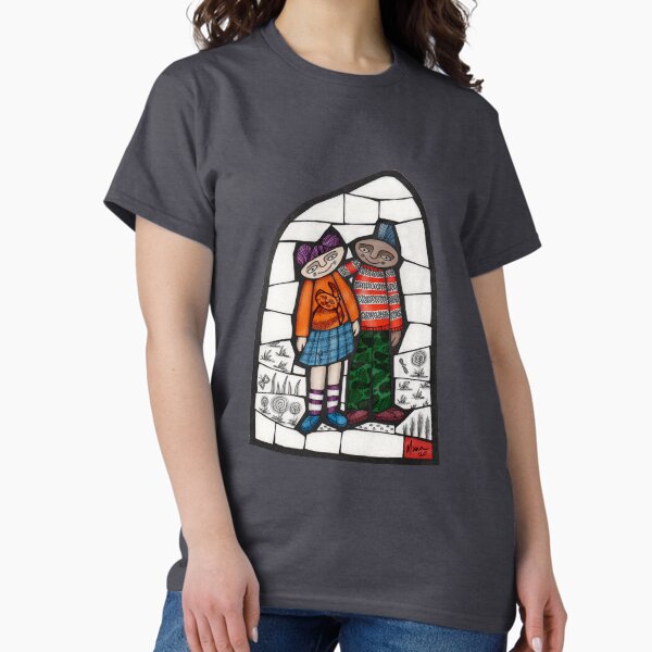 Punks in the Wild colour mosaic illustration Classic T-Shirt