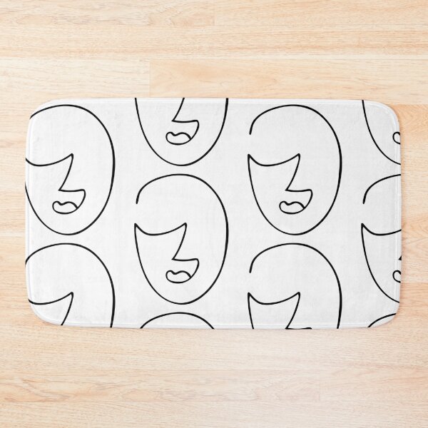 Item preview, Minimal Chic Abstract Face Illustration designed and sold by Kristen Lucero.