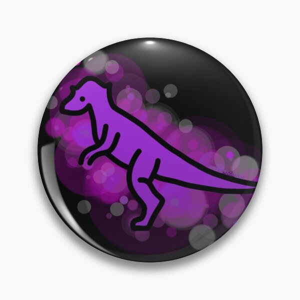 Item preview, Purple Pachycephalosaurus Rainbow Dinosaurs Series  designed and sold by CelticDragoness.