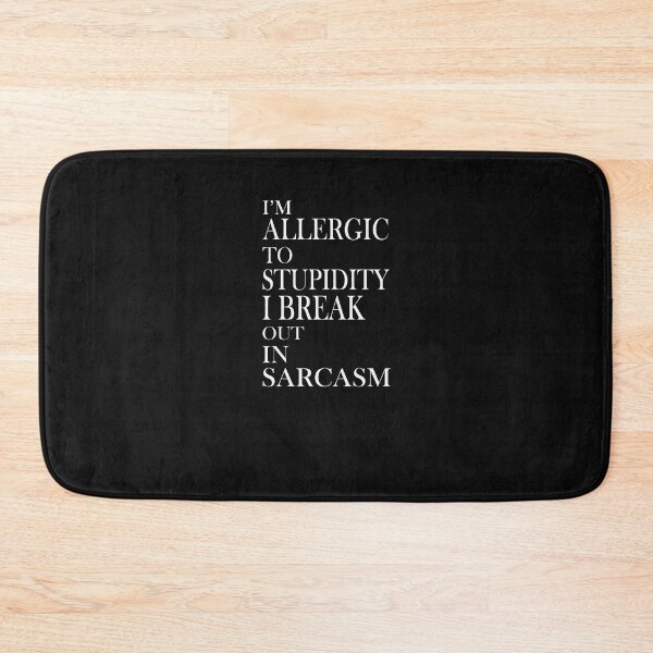 Item preview, Women Graphic I'm Allergic to Stupidity Funny T Shirts Girl Cute Tops designed and sold by nassertim.