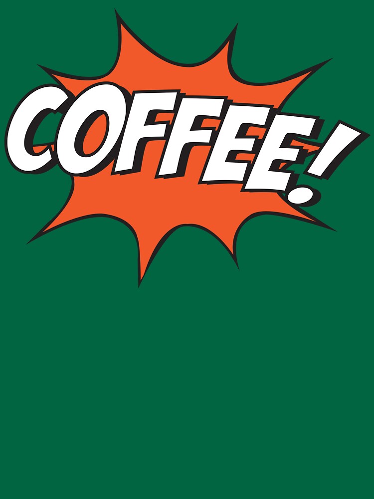 Comic Coffee! by KatieBuggDesign