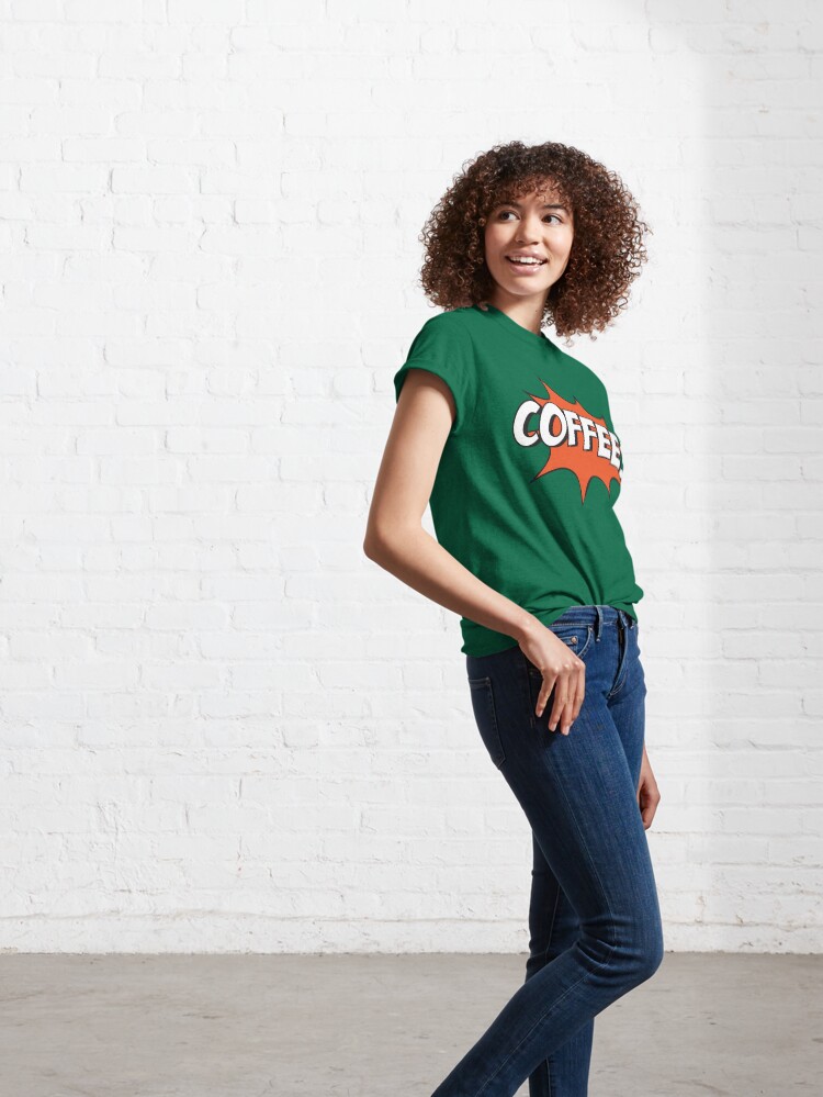 Alternate view of Comic Coffee! Classic T-Shirt