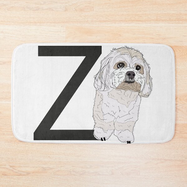 Item preview, Z is for Zuchon Dog designed and sold by sketchandpaws.