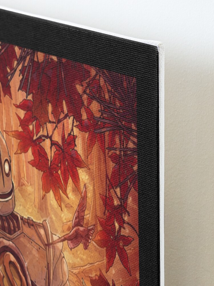 Alternate view of Souls Don't Die Iron Giant Fan Art Mounted Print