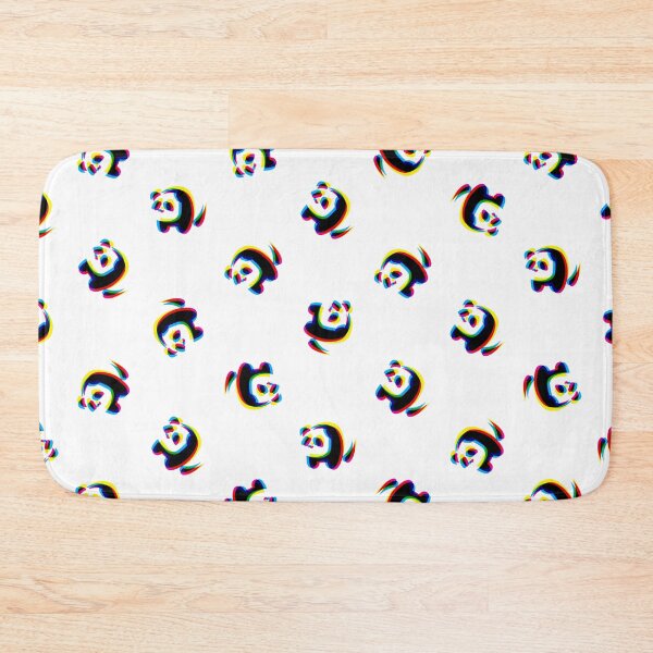 Item preview, CMYK panda pattern designed and sold by animinimal.