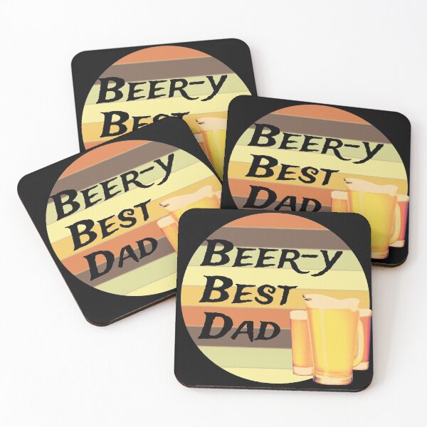 Item preview, Beer-y Best Dad - Father Drinking Buddy designed and sold by CrystalRaen.