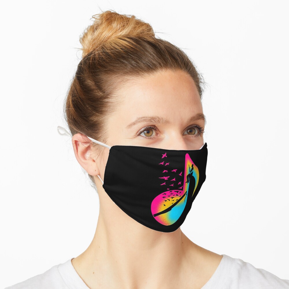 Music Bassoon Player Mask