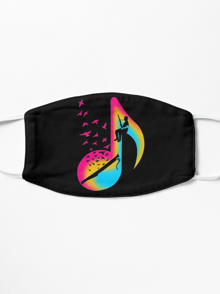 Alternate view of Music Bassoon Player Mask