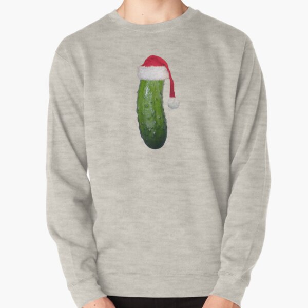 Christmas Pickle Pullover Sweatshirt