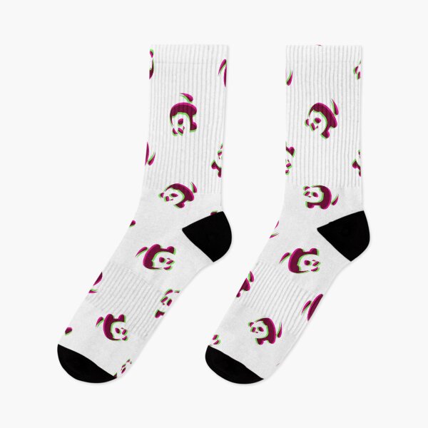 Item preview, neon panda pattern designed and sold by animinimal.