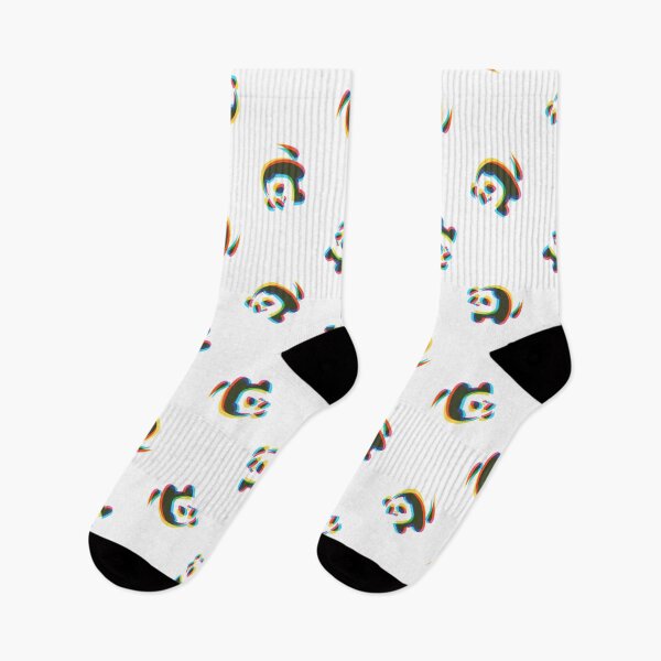 Item preview, soft CMYK panda pattern designed and sold by animinimal.
