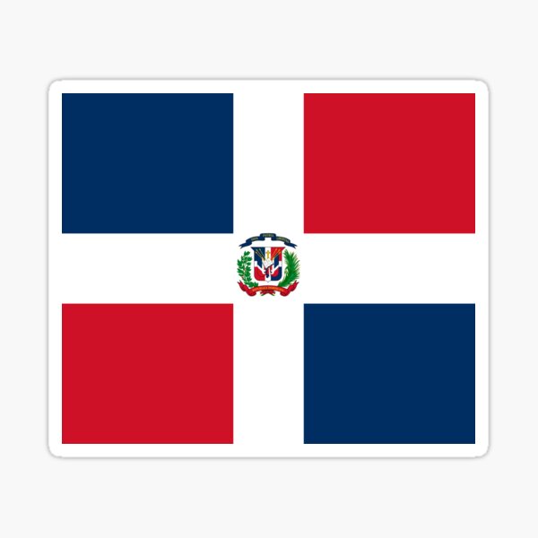 Aperçu de l'œuvre REPÚBLICA DOMINICANA, DRAPEAU DE LA REPUBLIQUE DOMINICAINE créée et vendue par Priscimissy.