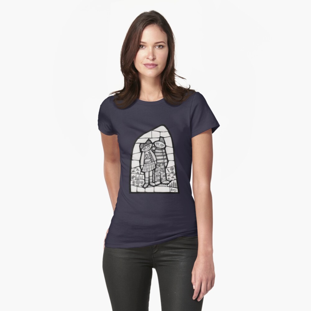 Item preview, Fitted T-Shirt designed and sold by MunaZuberi.