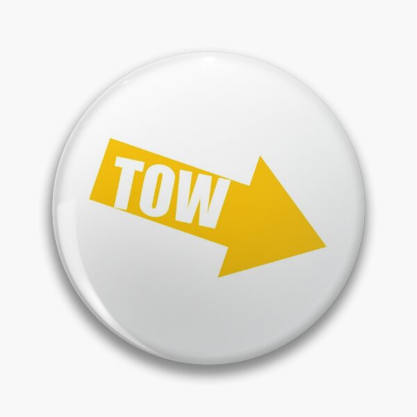Item preview, Yellow Tow Hook Sticker Racing Track Day JDM Style designed and sold by Road To Track.