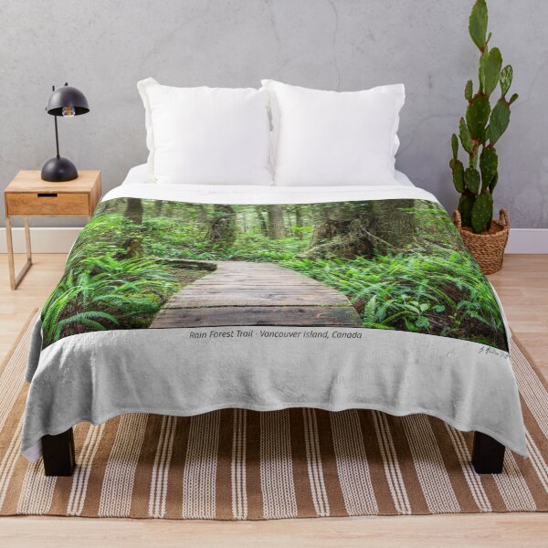 Item preview, Rain forest trail, Vancouver Island, Canada designed and sold by AndreasPrott.