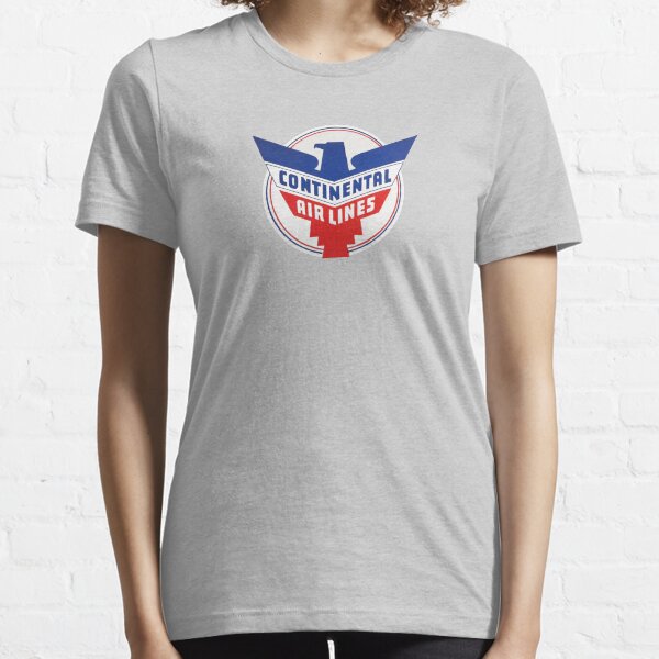 continental airlines tshirt