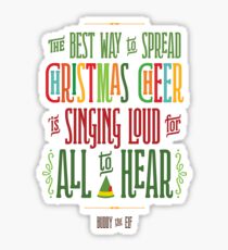 Buddy the Elf - Christmas Cheer Sticker