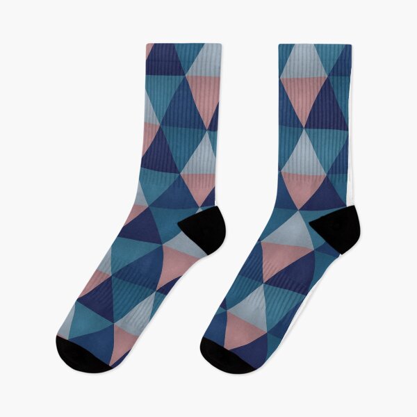 Item preview, Blue and Pink Triangles designed and sold by BrennaAldredge.
