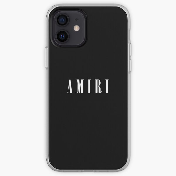 Amiri White Font Coque souple iPhone
