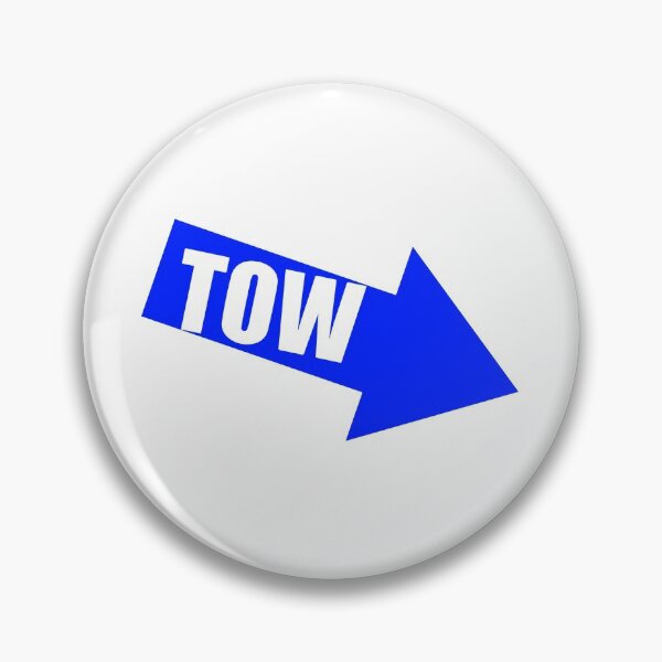 Item preview, Blue Tow Hook Sticker Racing Track Day JDM Style designed and sold by Road To Track.